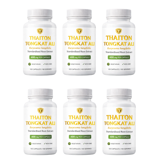 6x Bottles Thaiton Natural Testosterone Booster