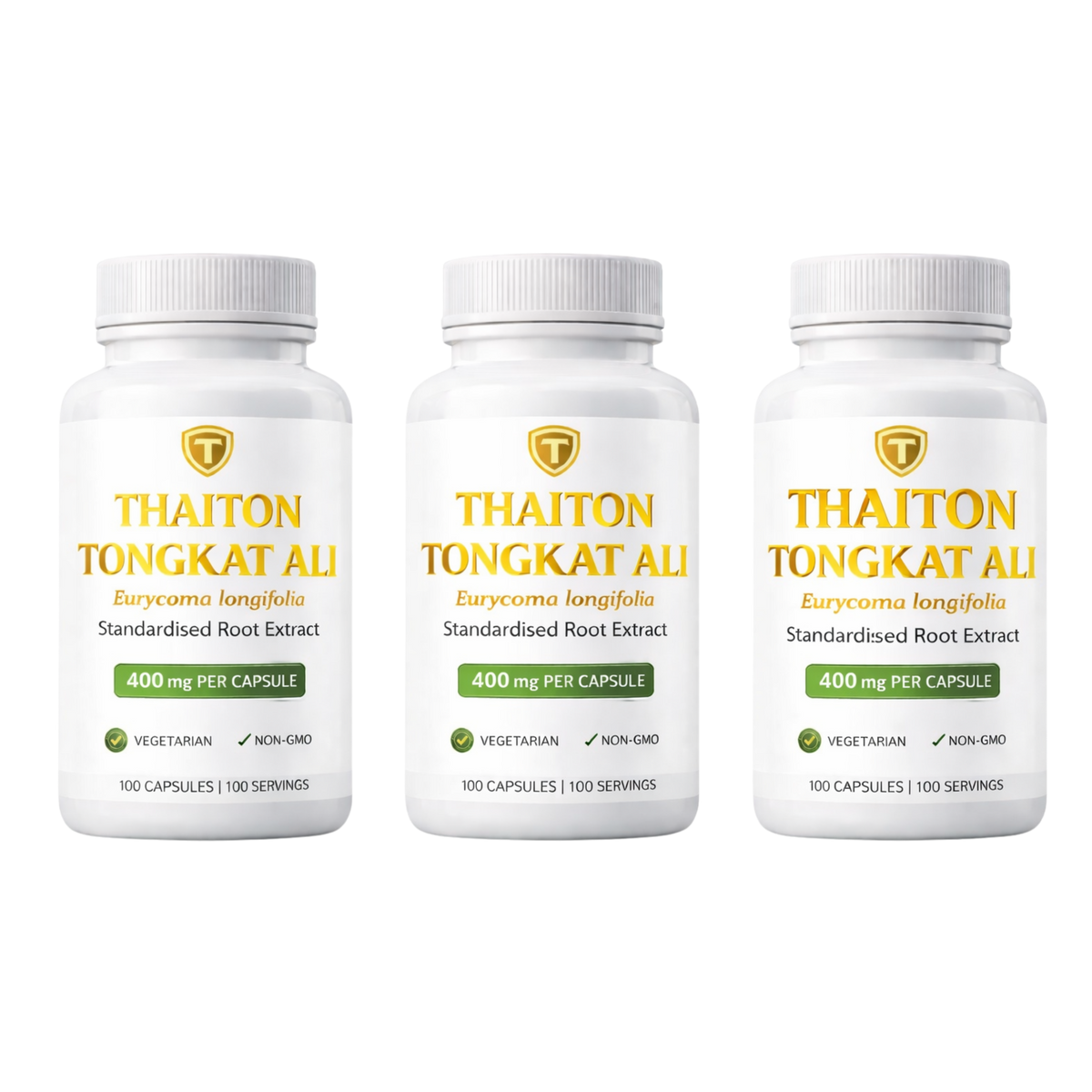 3x Bottles Thaiton Natural Testosterone Booster