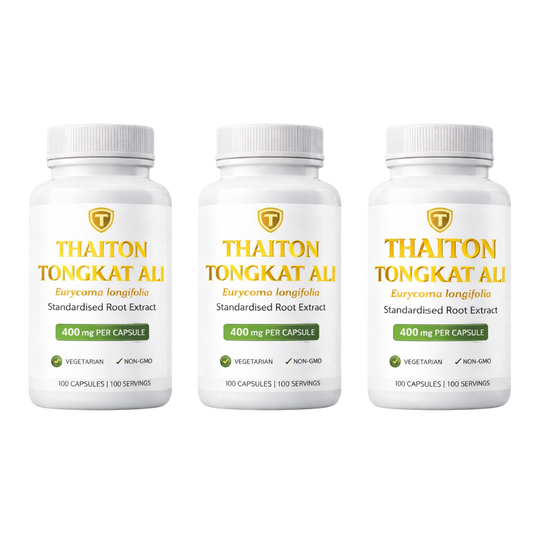 3x Bottles Thaiton Natural Testosterone Booster